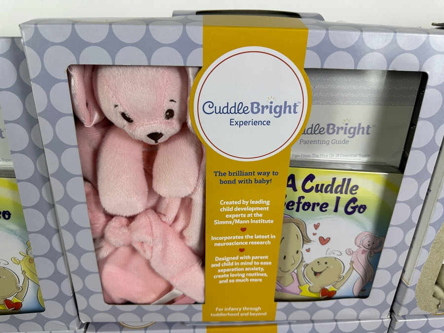 (9) New In Box Cuddle Bright Child Development Books And Stuffed Animal [Photo 2]