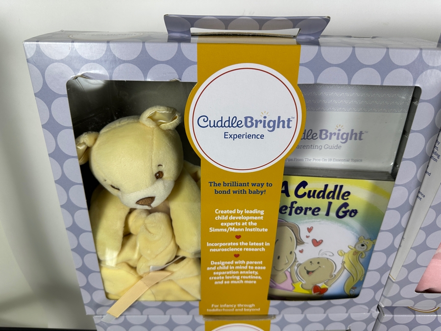 (9) New In Box Cuddle Bright Child Development Books And Stuffed Animal [Photo 4]