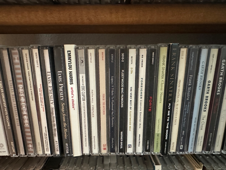 Huge Collection Of Music CDs (Rock, Classic, World), DVDs Including Box Sets And Cassette Tapes Plus Three Wooden Storage Racks - See Photos For Sampling [Photo 16]