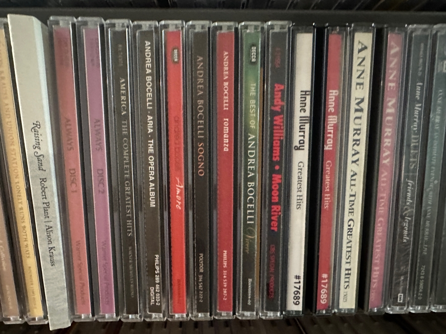Huge Collection Of Music CDs (Rock, Classic, World), DVDs Including Box Sets And Cassette Tapes Plus Three Wooden Storage Racks - See Photos For Sampling [Photo 11]