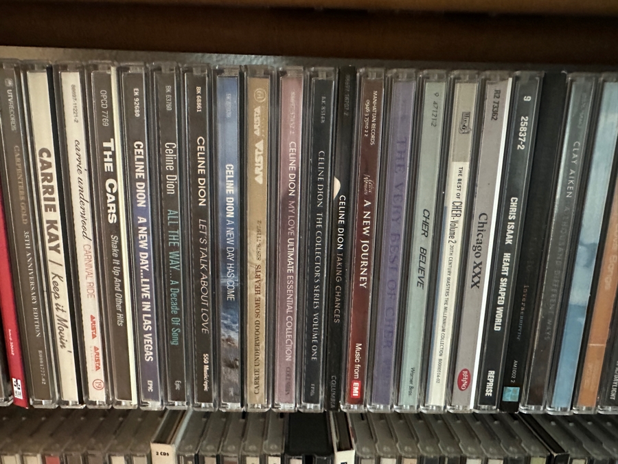 Huge Collection Of Music CDs (Rock, Classic, World), DVDs Including Box Sets And Cassette Tapes Plus Three Wooden Storage Racks - See Photos For Sampling [Photo 13]
