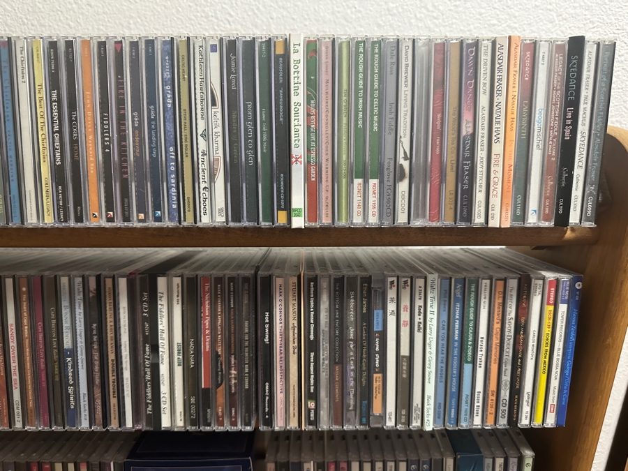 Huge Collection Of Music CDs (Rock, Classic, World), DVDs Including Box Sets And Cassette Tapes Plus Three Wooden Storage Racks - See Photos For Sampling [Photo 37]