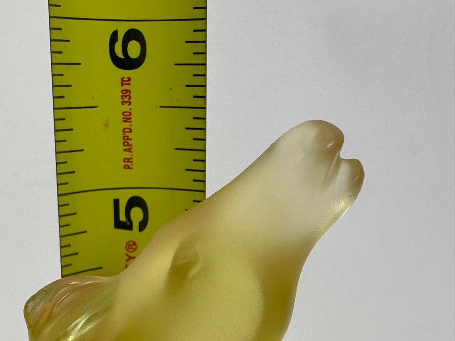 Lalique Crystal Rearing Kazak Horse Sculpture 5.5'H [Photo 8]