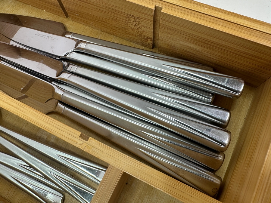 J. A. Henckels International 18/10 Stainless Steel Flatware Set [Photo 6]