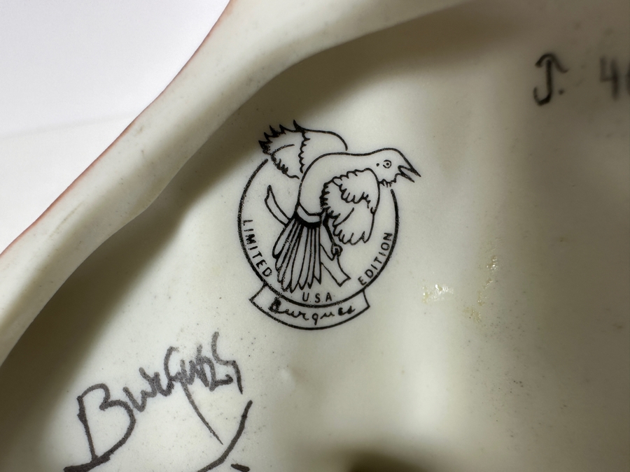 Limited Edition Burgues Parula Warbler Figurine Numbered 81 Of 950 4.5H [Photo 9]