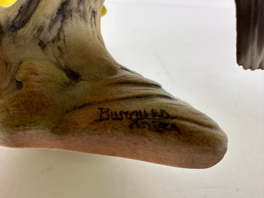 Limited Edition Burgues Parula Warbler Figurine Numbered 81 Of 950 4.5H [Photo 6]