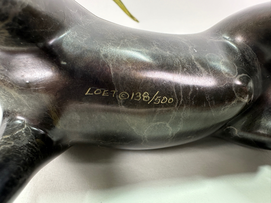 Loet Vanderveen (1921-2015, American/Dutch) Bronze Bull Sculpture Signed LOET And Numbered 138 Of 500 8'W X 5'D X 8'H [Photo 8]