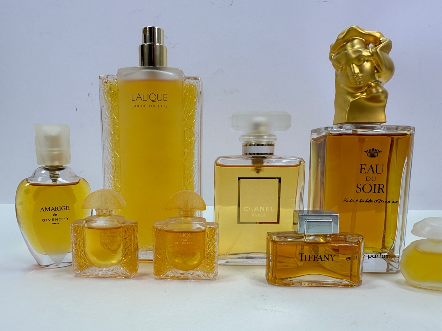 Collection Of Perfumes From Lalique, Givency, Chanel, Tiffany And More [Photo 2]