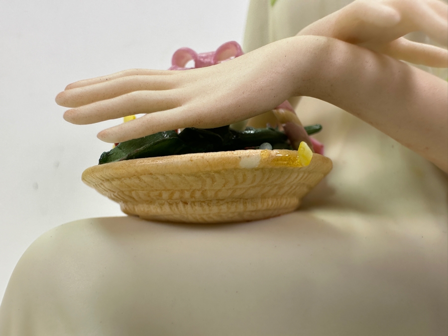 Laszlo Ispanky (1920-2010, American/Hungarian) Pair Of Hand Signed Porcelain Figurines 8'H And 10'H [Photo 8]