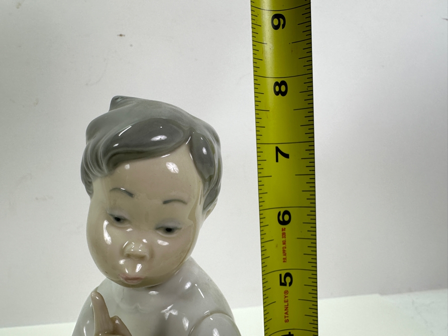 Vintage Lladro Porcelain Figurine 'Boy With Dog' 4522 8H [Photo 6]