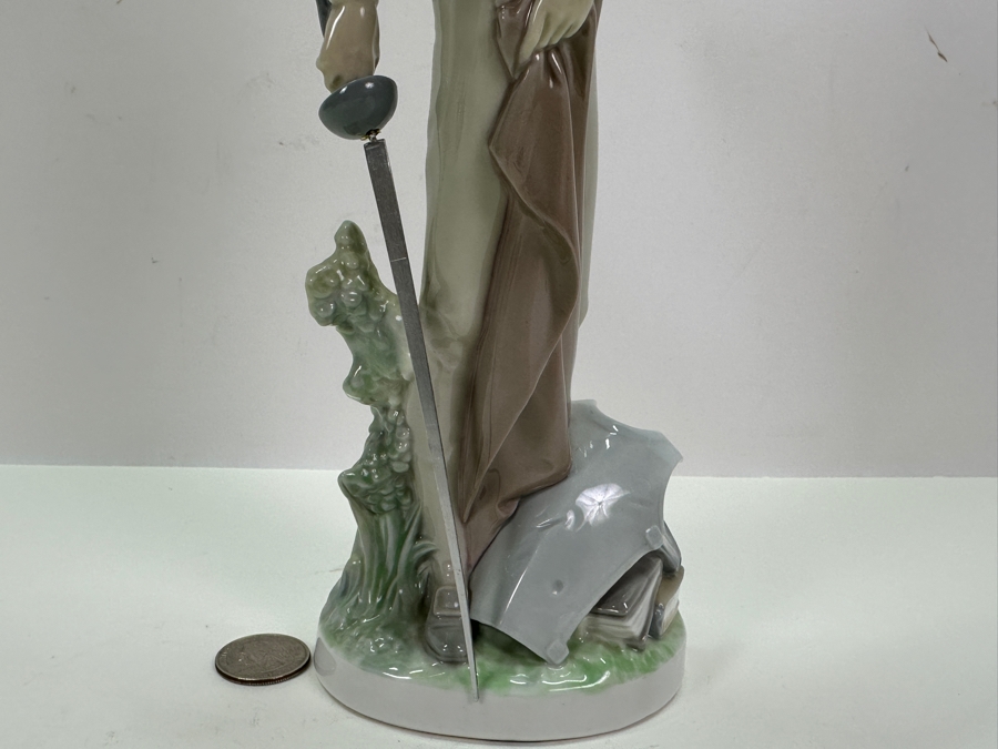Vintage Lladro Porcelain Figurine Don Quixote 4854 12H [Photo 2]