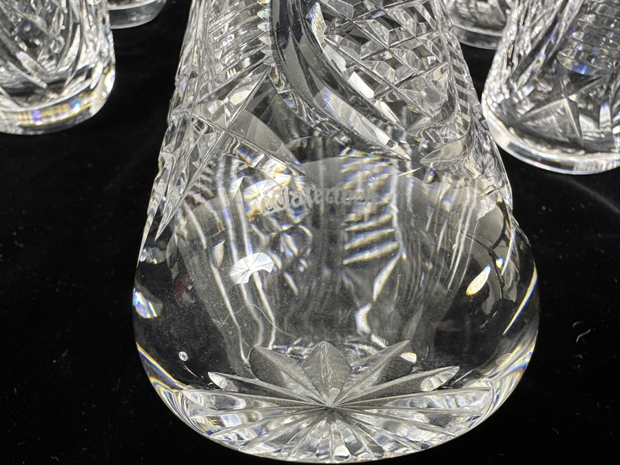 (6) Waterford Crystal Clare Tumbler Juice Glasses 5-1/8' Replacements Value $600 [Photo 7]