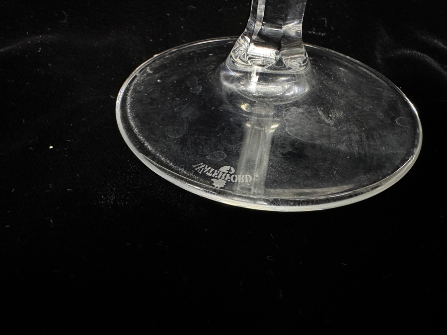 Pair Of Waterford Crystal Lismore Toasting Flutes 9.25'H [Photo 3]