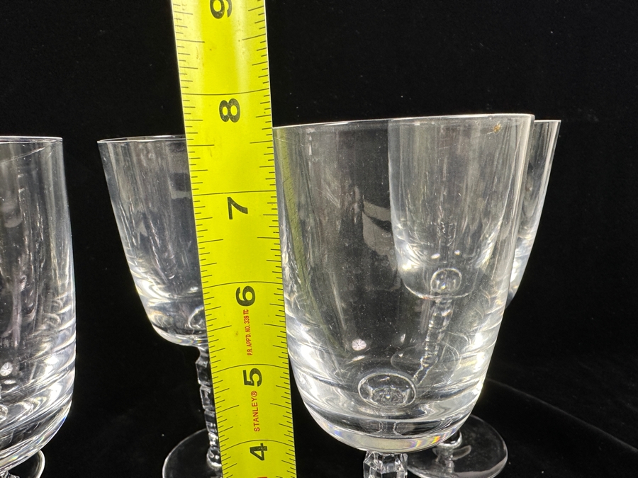 (5) Pombal Water Goblets By Atlantis 7-5/8' [Photo 5]