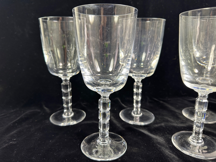 (5) Pombal Water Goblets By Atlantis 7-5/8' [Photo 4]