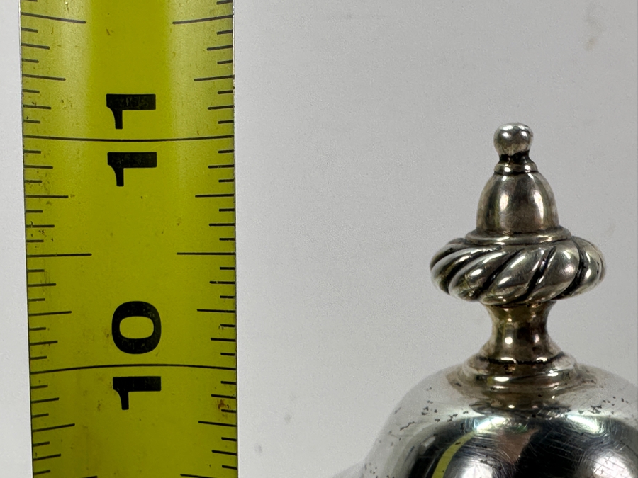 Sterling Silver Shreve & Co. San Francisco Coffee Pot 11H And Sugar Bowl 6.5H 1,501g - Sterling Silver Melt Value Is $1,436 [Photo 17]