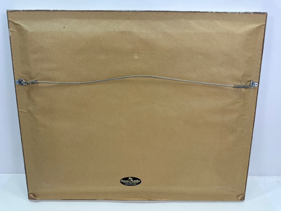 James Coleman (B. 1949, California/Hawaii) Original Oil Painting On Canvas With Certificate Of Authenticity (Former Disney Animated Film Artist) 18 X 14 Framed 21.5 X 17.5 [Photo 16]