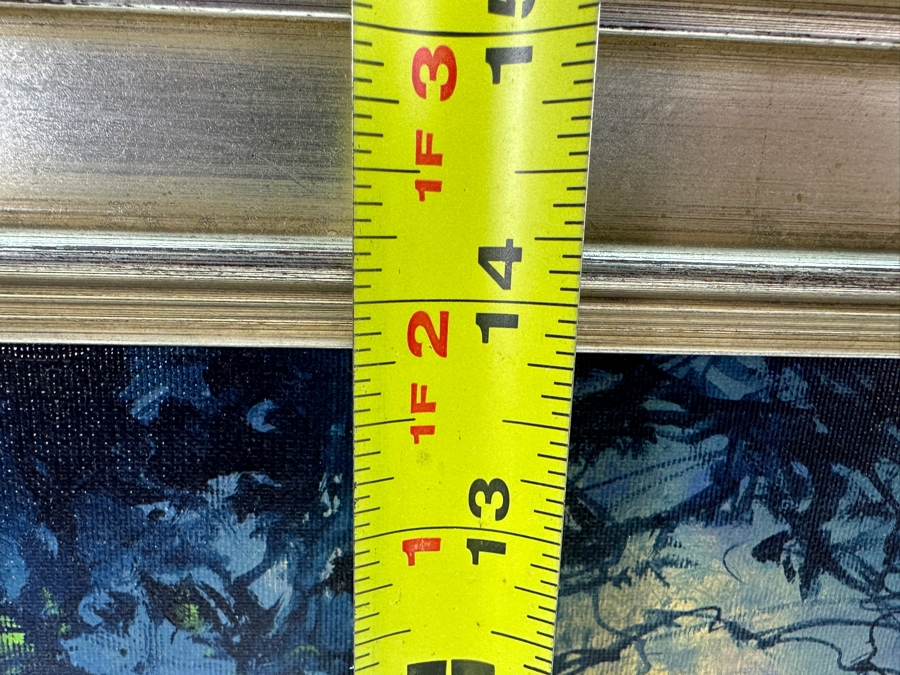 James Coleman (B. 1949, California/Hawaii) Original Oil Painting On Canvas With Certificate Of Authenticity (Former Disney Animated Film Artist) 18 X 14 Framed 21.5 X 17.5 [Photo 12]