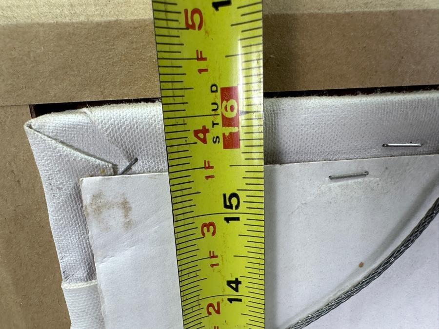 Roy Gonzalez Tabora (B. 1956, Hawaii) Original Stunning Hawaiian Breaking Wave On Canvas Titled 'Echo Of The Sun' 12 X 16 In A Beautiful Koa Wood Frame 22 X 26 [Photo 16]