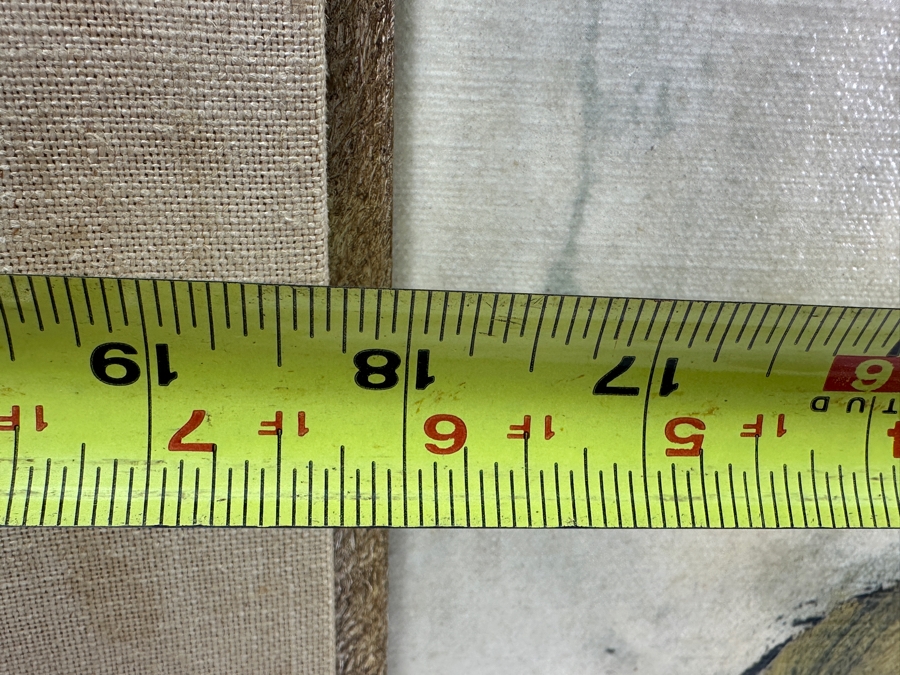 Christian Bjorn Larsen Danish Mid-Century Modern Canvas Print Titled 'Kristina' 18 X 24 Framed 26 X 32 [Photo 6]