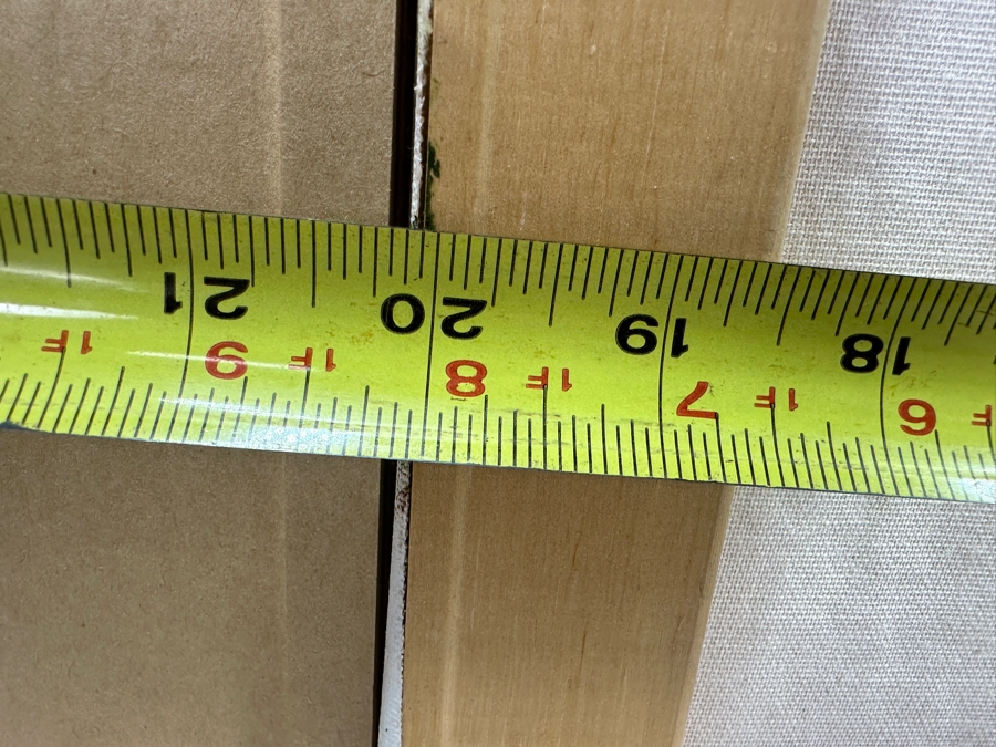 Stephen Sands (B. 1930, Hawaii) Original Plein Air Oil Painting On Canvas Titled 'Island Falls' Dated August, 2002 Hawaii 20 X 30 Framed 29 X 39 [Photo 15]