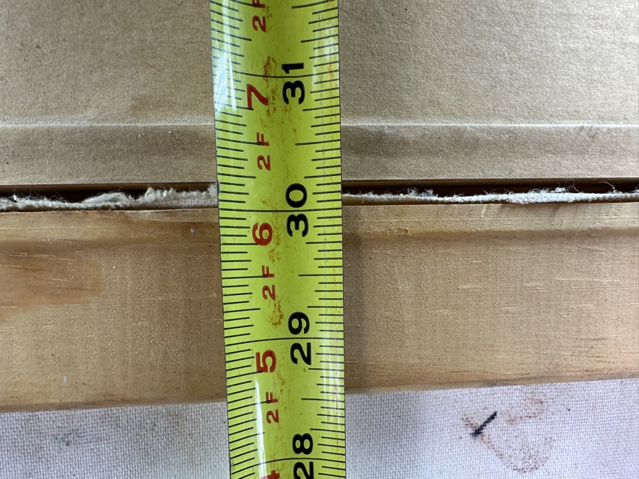 Stephen Sands (B. 1930, Hawaii) Original Plein Air Oil Painting On Canvas Titled 'Island Falls' Dated August, 2002 Hawaii 20 X 30 Framed 29 X 39 [Photo 16]