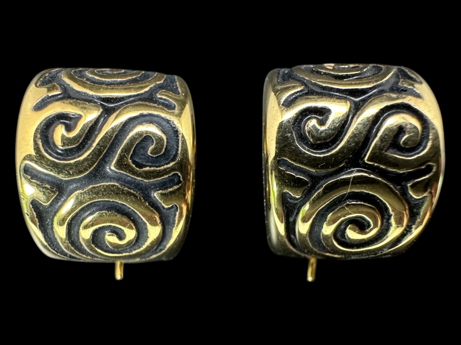 14k Gold Earrings 4.7g