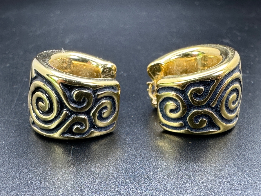 14k Gold Earrings 4.7g [Photo 7]