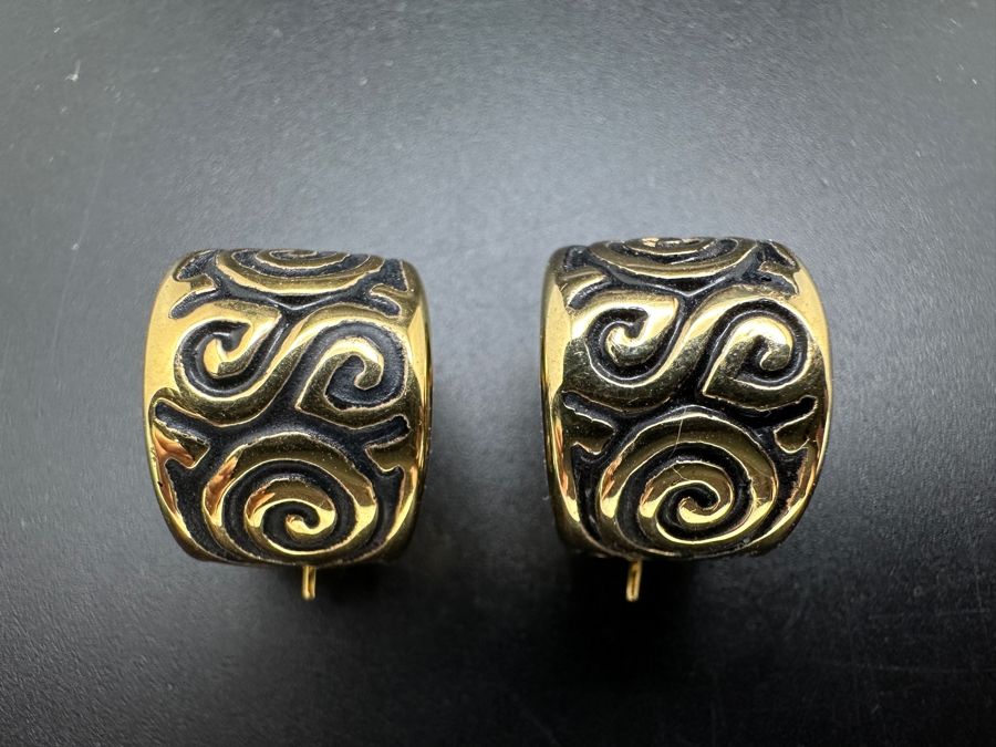 14k Gold Earrings 4.7g [Photo 2]