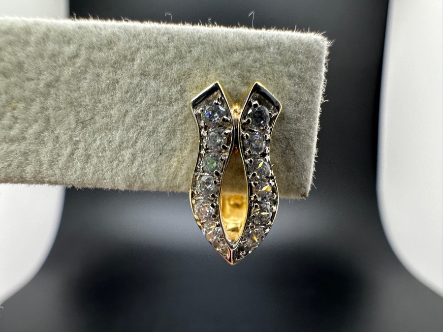 14k Gold Earrings 3.2g [Photo 6]