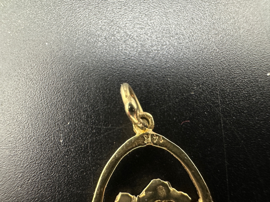 14k Gold Pendant 2.1g [Photo 3]