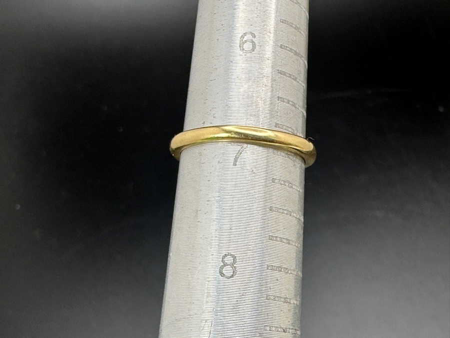 14k Gold Solitaire Engagement Ring Set With 9mm CZ Size 7 3.7g Retails $1,000 [Photo 10]