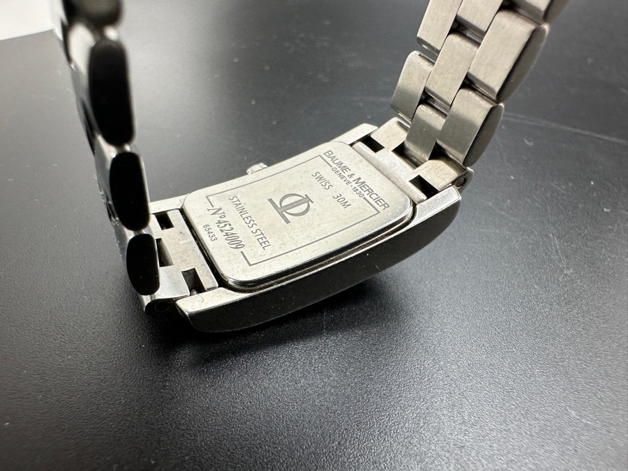 Baume & Mercier Stainless Steel Quartz Wrist Watch No. 4524009 65433 [Photo 5]