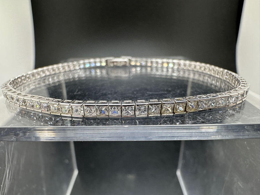 Sterling Silver 7' Bracelet 5.3g [Photo 4]