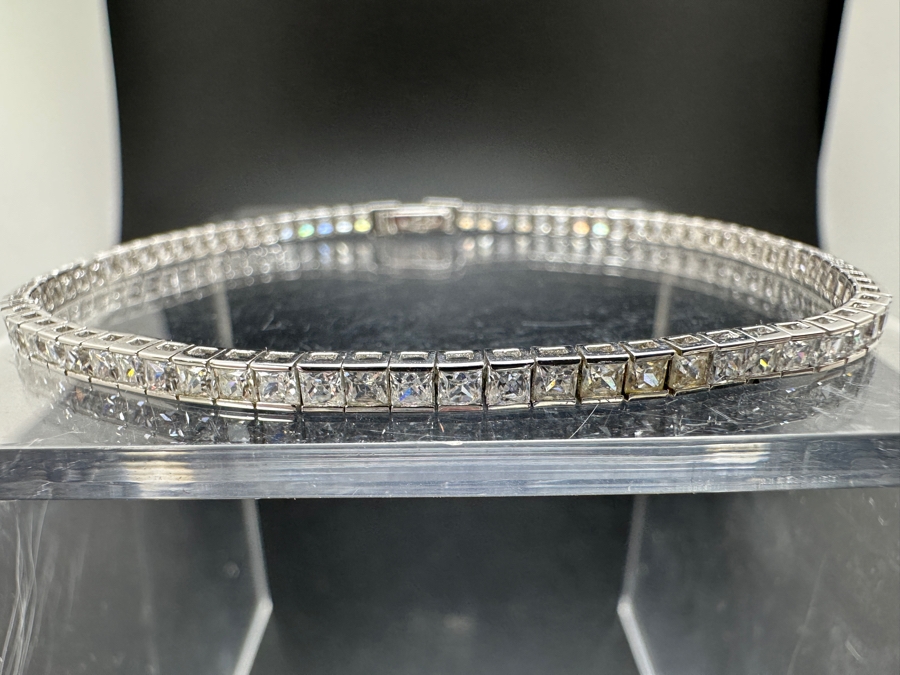 Sterling Silver 7' Bracelet 5.3g [Photo 5]