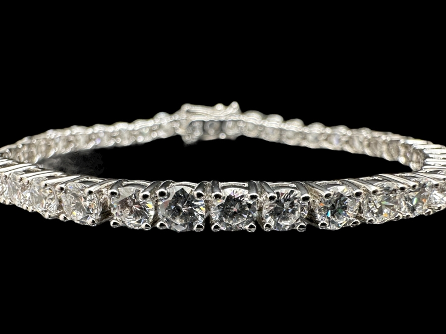 Sterling Silver 7' Bracelet 14.6g