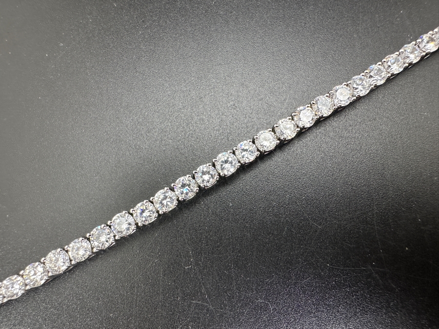 Sterling Silver 7' Bracelet 14.6g [Photo 2]