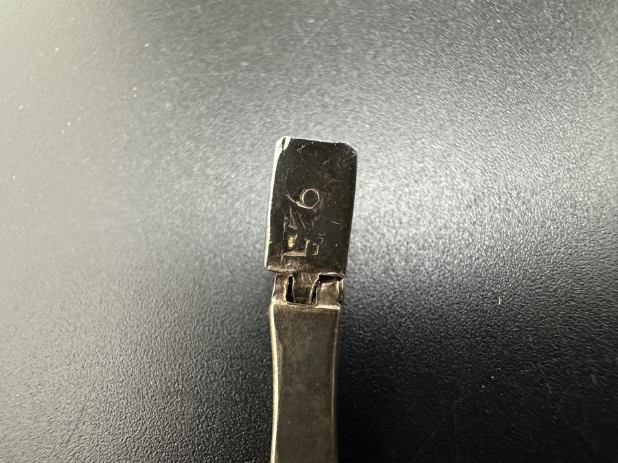 Sterling Silver / Lapis Lazuli 7' Bracelet 10.7g [Photo 5]