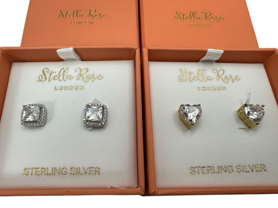 Two Pairs Of New Stella Rose London Earrings