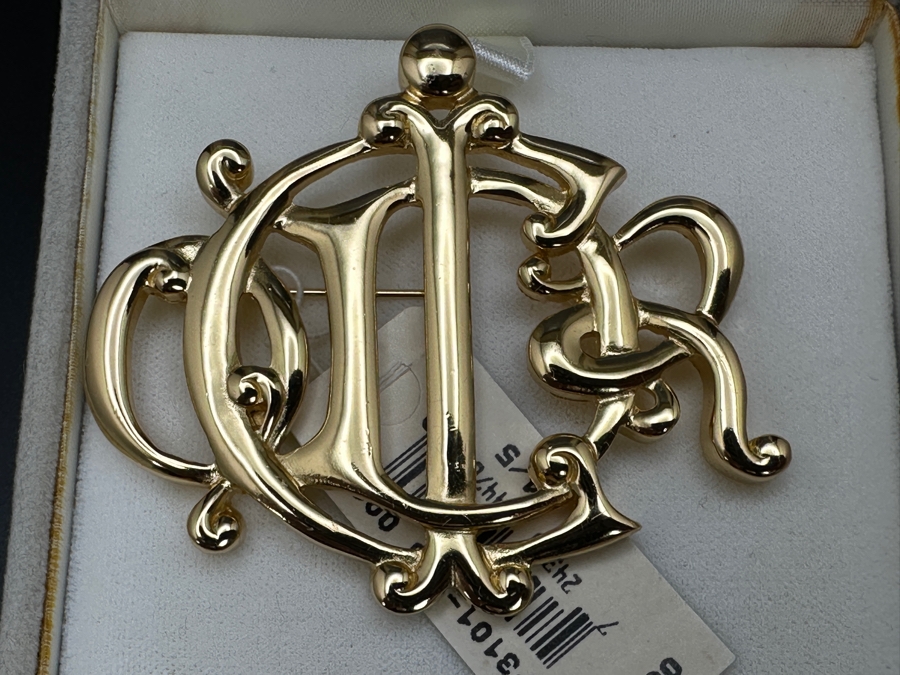 New Christian Dior Brooch Pin Retails $50 [Photo 3]
