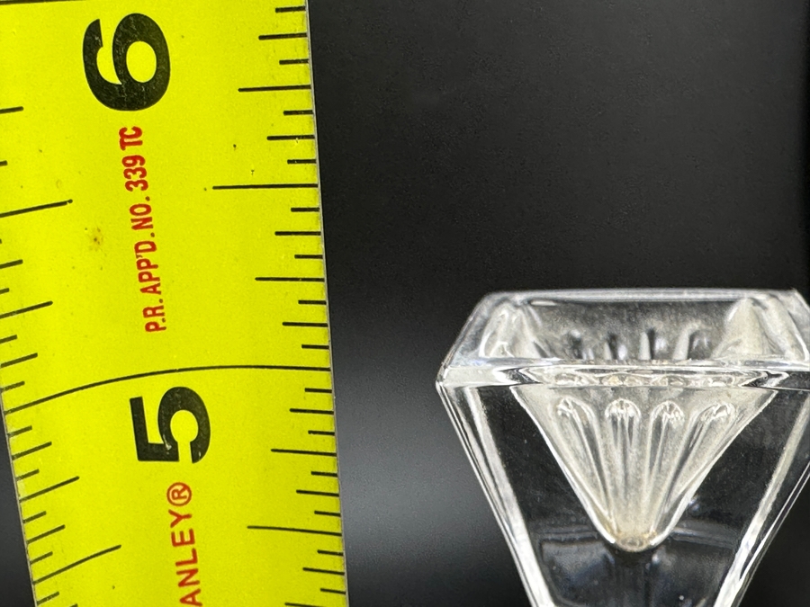 Royal Gallery Crystal Perfume Bottle Made In Italy 5H [Photo 6]