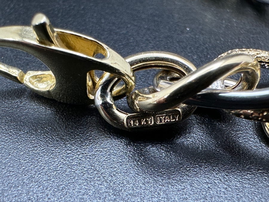 14k Gold 20' Italian Chain Necklace 12.8g $697 Melt Value [Photo 4]
