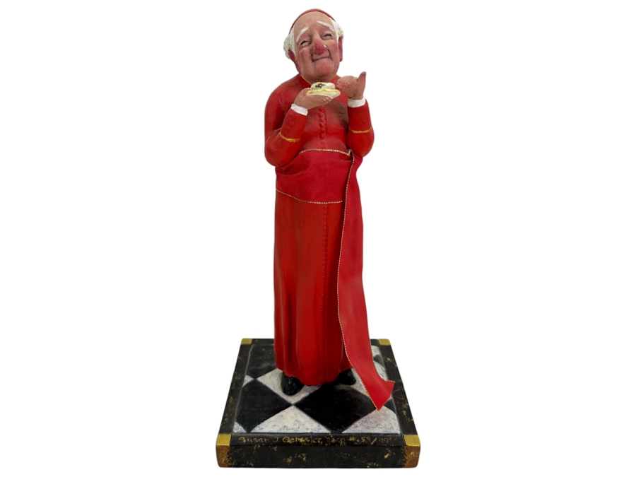 Susan J. Geissler 2000 Limited Edition Numbered 59 Of 99 Figurine Titled Morning Spirits 13H Retails $650