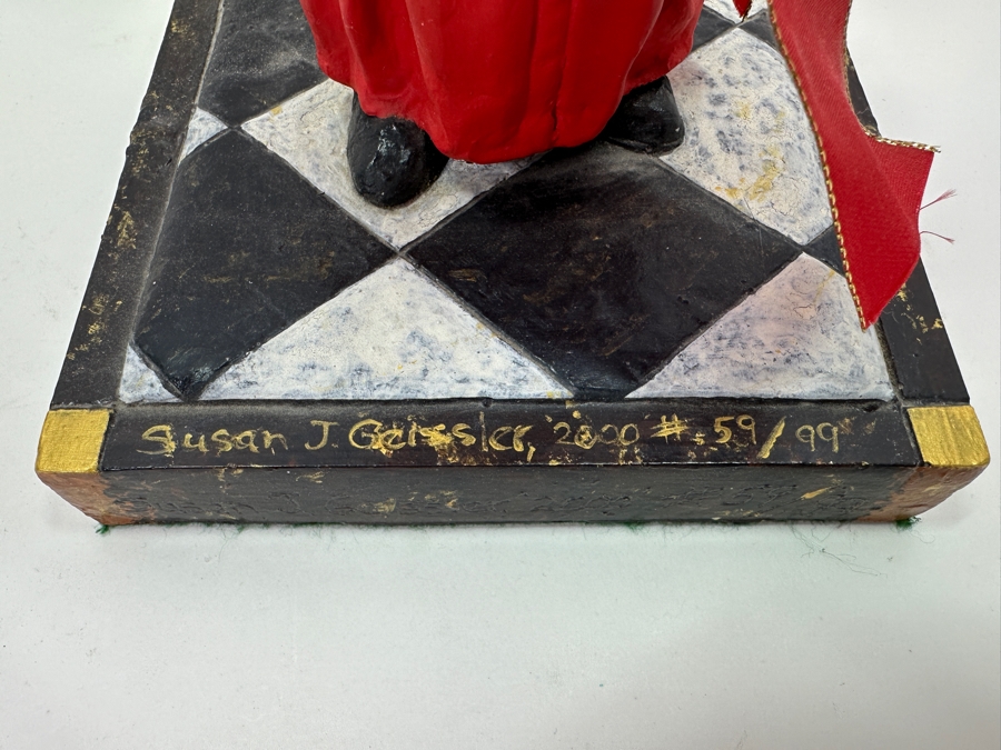 Susan J. Geissler 2000 Limited Edition Numbered 59 Of 99 Figurine Titled Morning Spirits 13H Retails $650 [Photo 4]