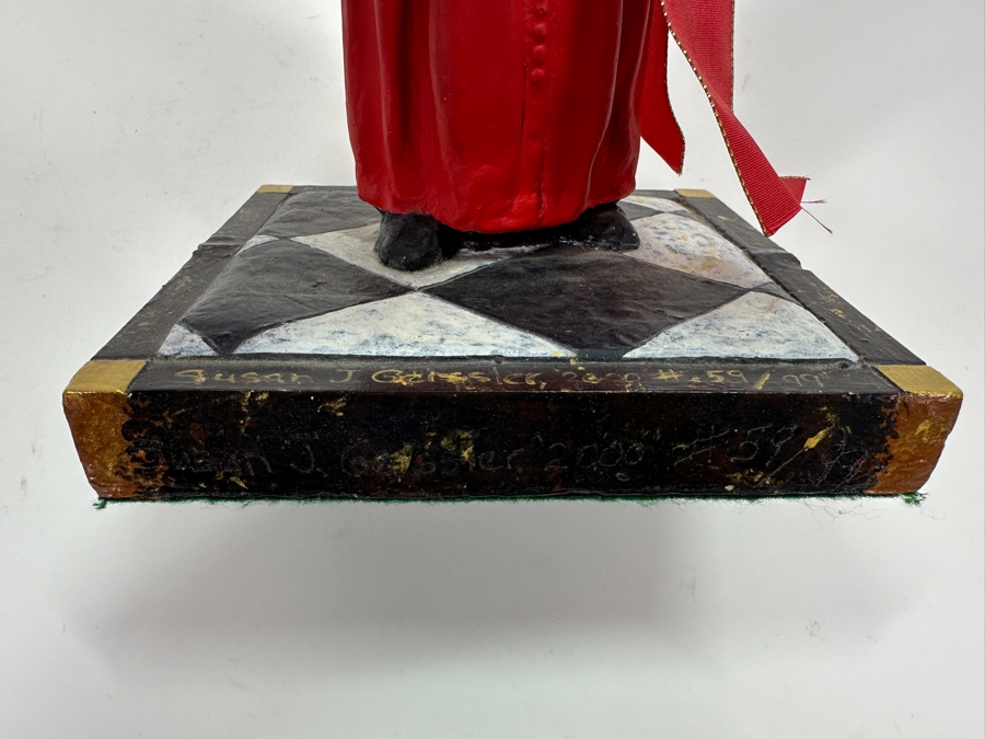 Susan J. Geissler 2000 Limited Edition Numbered 59 Of 99 Figurine Titled Morning Spirits 13H Retails $650 [Photo 7]