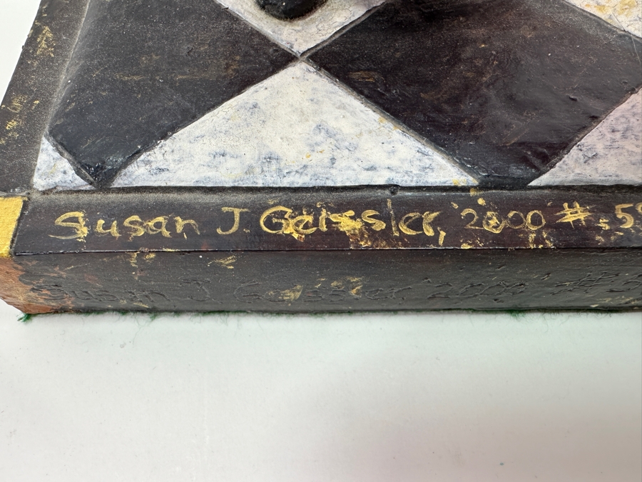 Susan J. Geissler 2000 Limited Edition Numbered 59 Of 99 Figurine Titled Morning Spirits 13H Retails $650 [Photo 5]