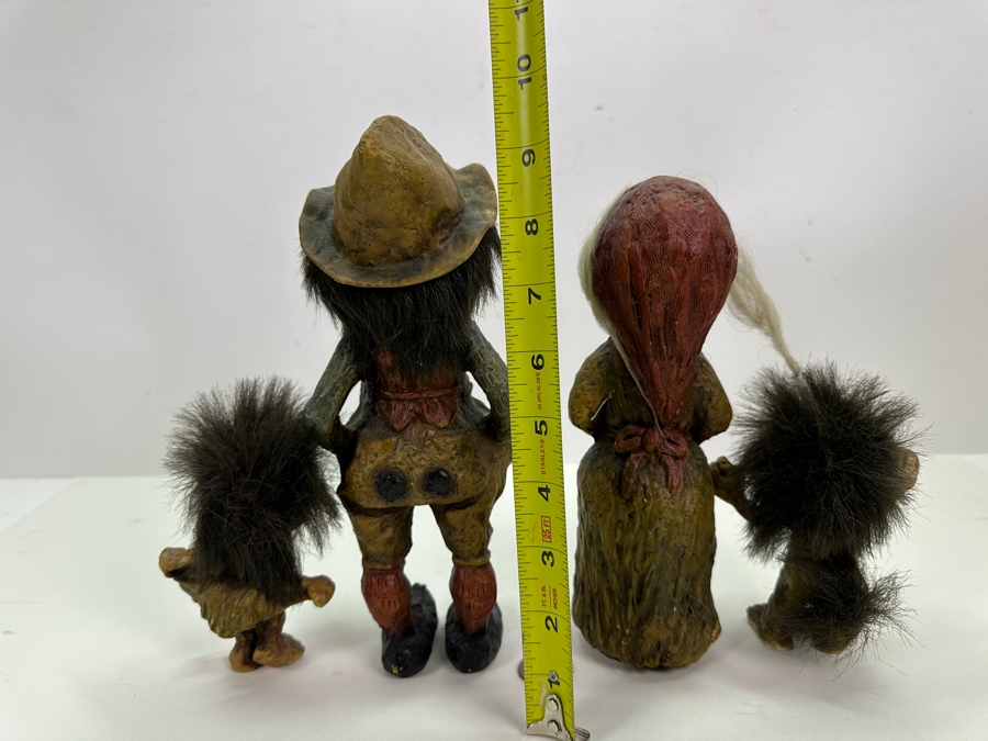 1960's Set of (4) NyForm Norwegian Trolls Handmade and Designed by TryGve Torgersen [Photo 8]