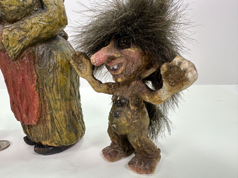 1960's Set of (4) NyForm Norwegian Trolls Handmade and Designed by TryGve Torgersen [Photo 6]