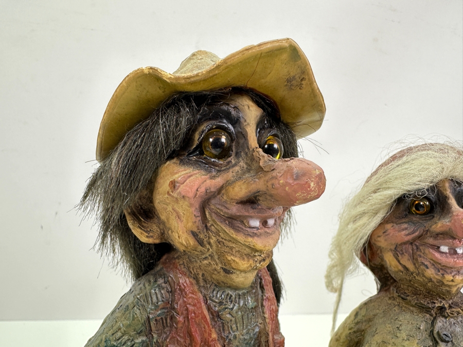 1960's Set of (4) NyForm Norwegian Trolls Handmade and Designed by TryGve Torgersen [Photo 3]