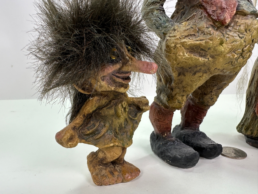 1960's Set of (4) NyForm Norwegian Trolls Handmade and Designed by TryGve Torgersen [Photo 5]